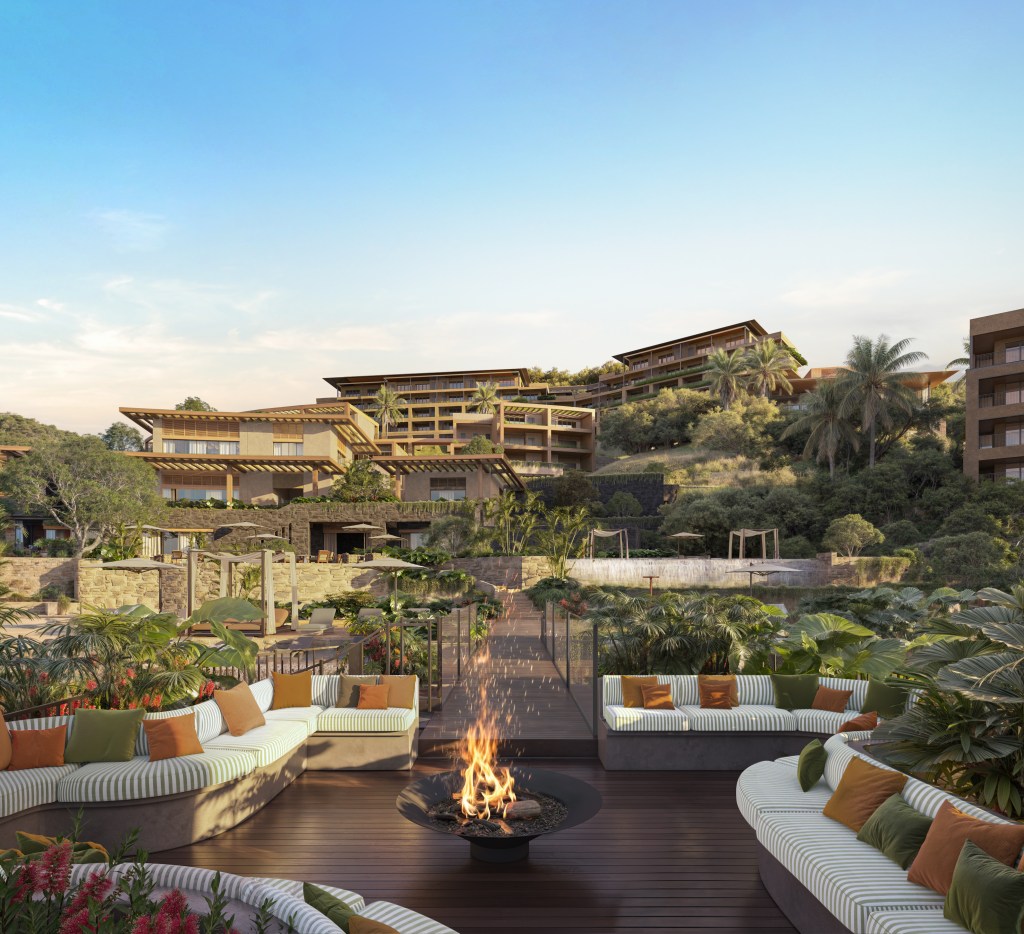 Waldorf Astoria Costa Rica Punta Cacique - Fire Pit Rendering